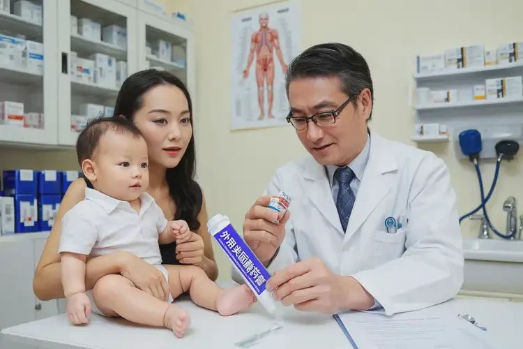 寶寶肚子上有濕疹不管它會(huì)自己好嗎(圖2)