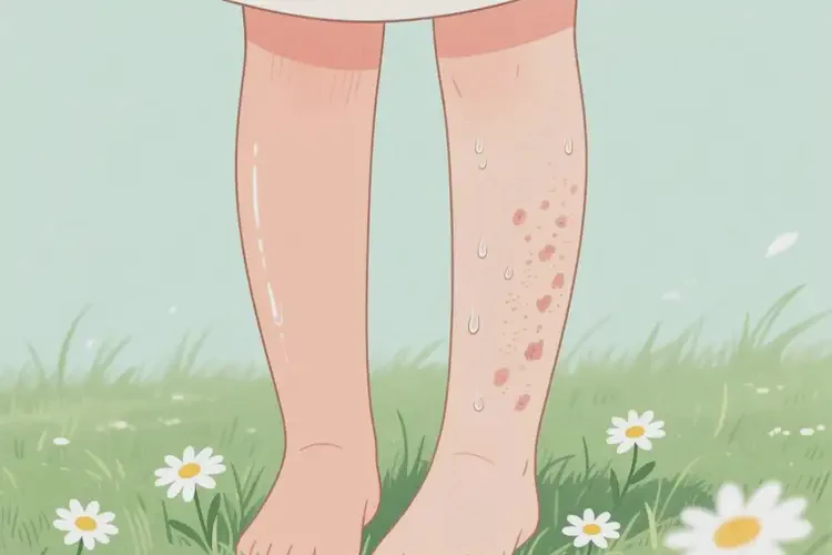 女生小腿经常长湿疹不管它会自己自愈吗(图4)