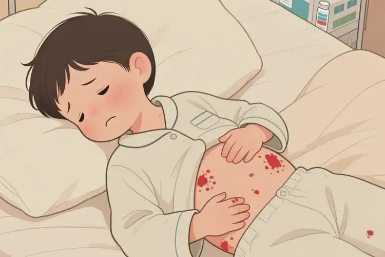 小孩肚子有濕疹不管它會(huì)自己好嗎(圖4)