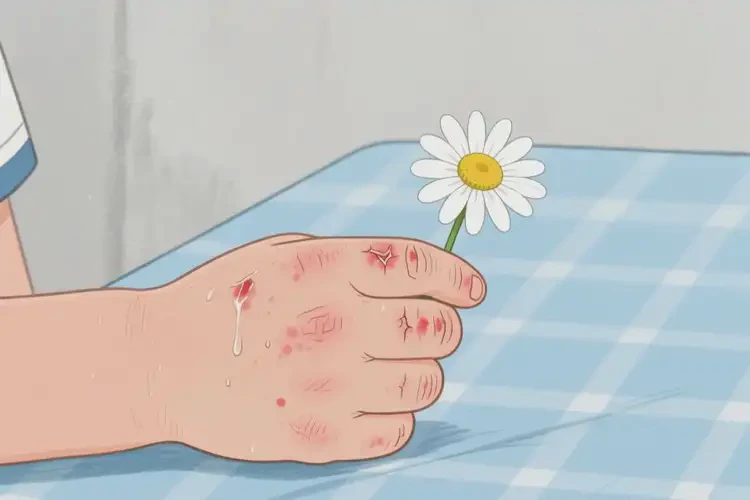 小學生手上經(jīng)常長濕疹不管它會自己好嗎(圖3)