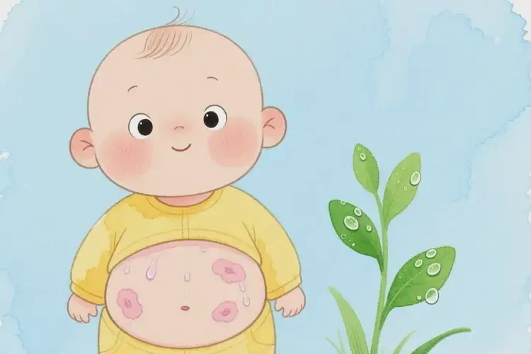 小兒肚子上經(jīng)常起濕疹不管它會自己自愈嗎(圖2)