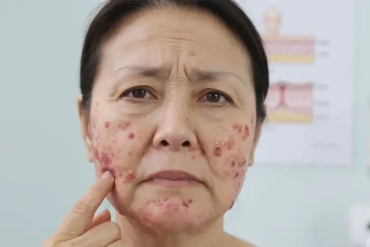 男人臉上經(jīng)常起濕疹不管它會自己好嗎(圖4)