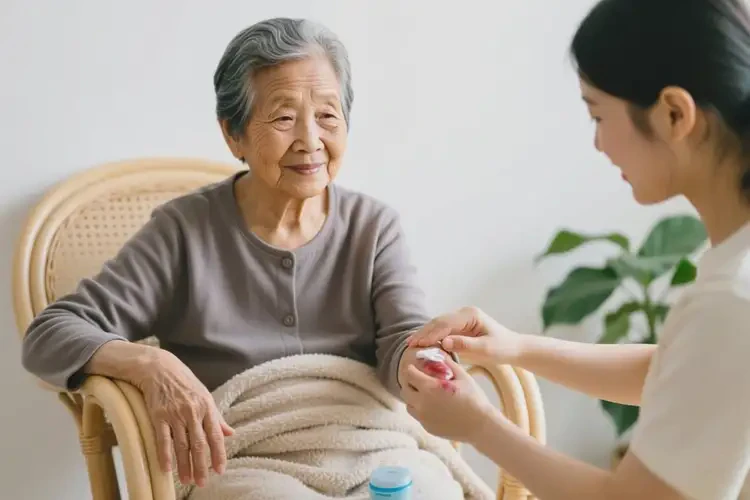 老年人身上出現(xiàn)濕疹可以徹底自愈嗎(圖2)