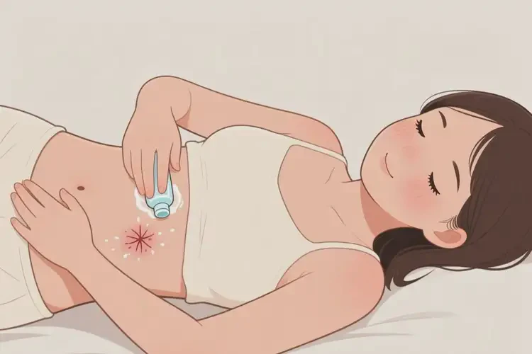 女生肚子偶爾起濕疹能靠自己自愈嗎(圖4)