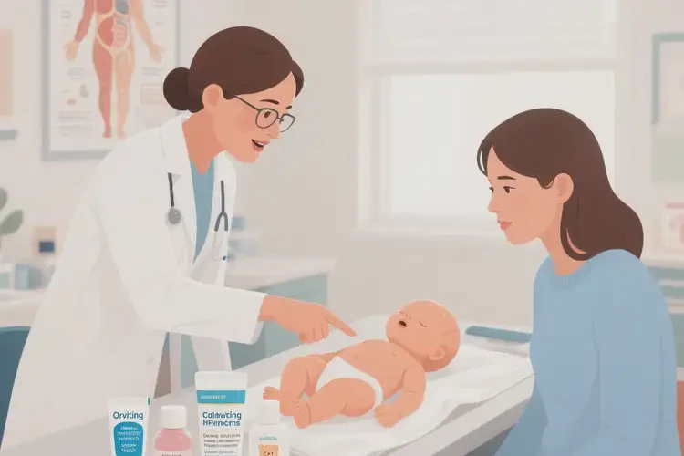 新生兒肛周偶爾長濕疹不管它會自己好嗎(圖1)