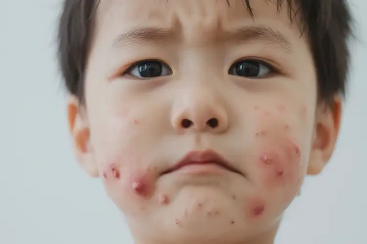 小孩臉上有濕疹可以徹底自愈嗎(圖4)