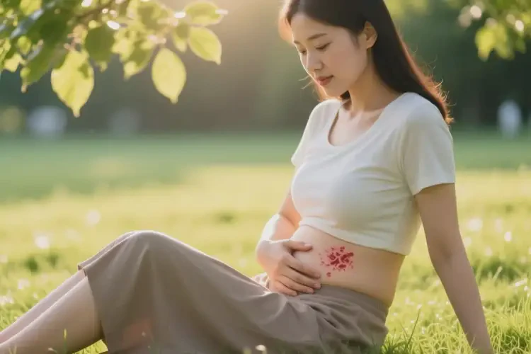 女性肚子上有湿疹能彻底自愈吗(图2)