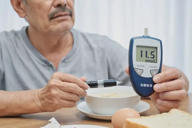 中年人早餐血糖11點5是糖尿病嗎(圖4)