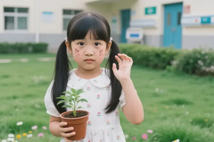 小學(xué)生臉上起濕疹可不可以徹底自愈(圖3)