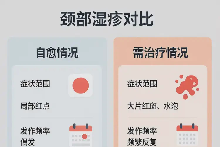 女人脖子上容易長(zhǎng)濕疹可以徹底自愈嗎(圖3)