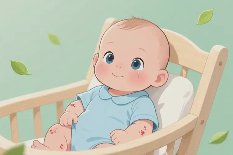 新生兒全身有濕疹能徹底自愈嗎(圖2)