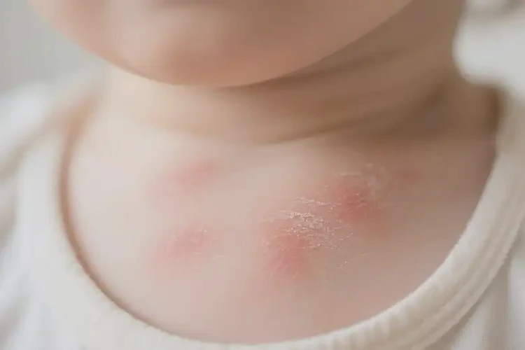 孩子脖子經(jīng)常長濕疹能靠自己自愈嗎(圖2)