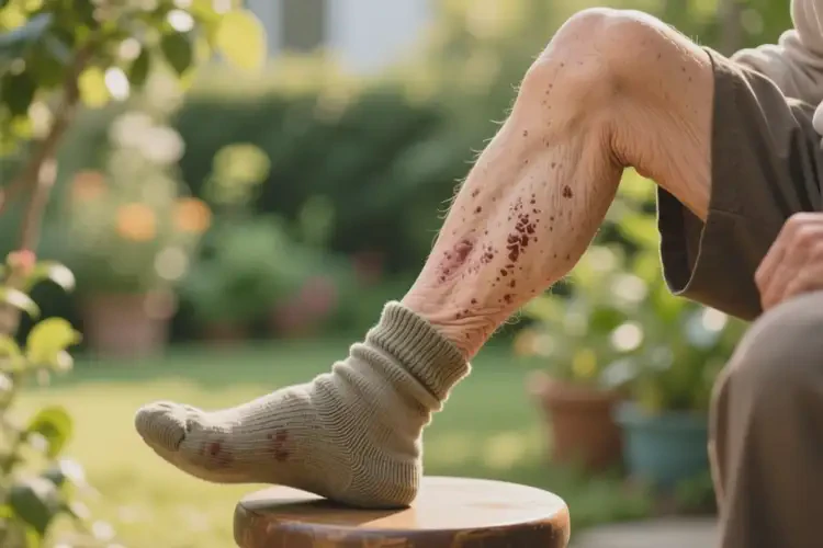 老年人小腿上有湿疹不管它会自己痊愈吗(图3)