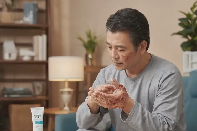 男性手上容易起湿疹能够彻底治愈吗(图3)