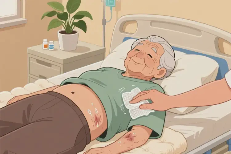 高齡老人屁股上起濕疹能徹底自愈嗎(圖3)