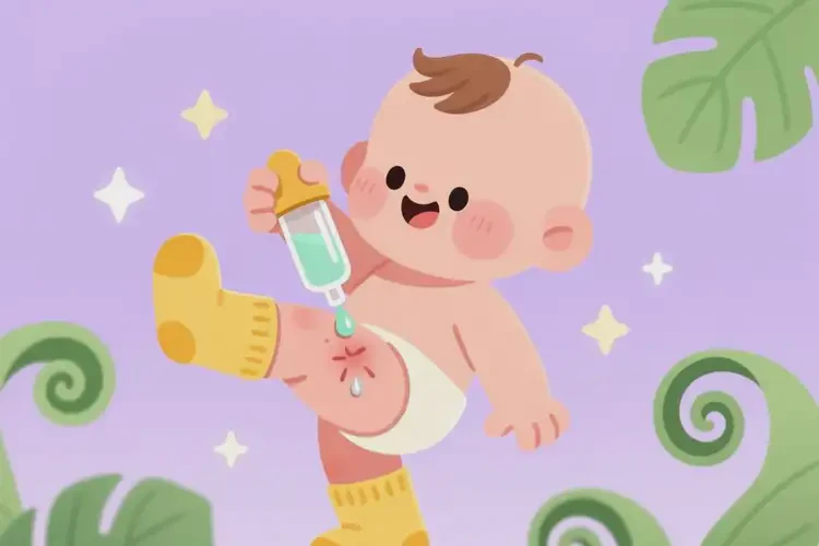 幼儿大腿容易起湿疹不管它会自己痊愈吗(图1)