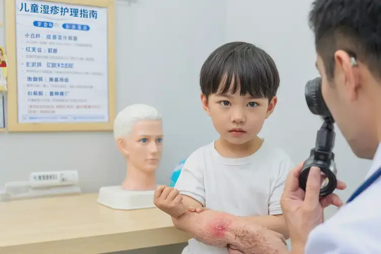 小孩身上出濕疹能徹底自愈嗎(圖4)