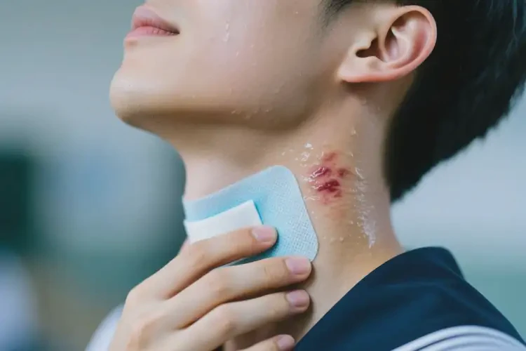 大學(xué)生脖子經(jīng)常起濕疹可以徹底自愈嗎(圖2)