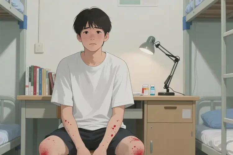 大學(xué)生四肢出濕疹不管它會(huì)自己自愈嗎(圖4)