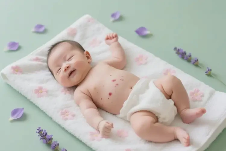 嬰幼兒臉上經(jīng)常長濕疹能徹底自愈嗎(圖1)