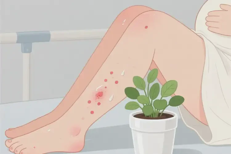 產(chǎn)婦小腿出現(xiàn)濕疹可以徹底自愈嗎(圖1)