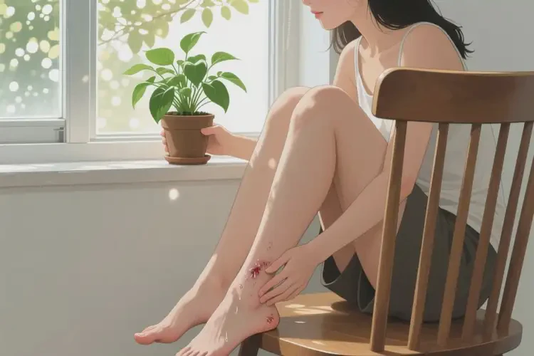 女性腳上偶爾長濕疹能徹底自愈嗎(圖3)