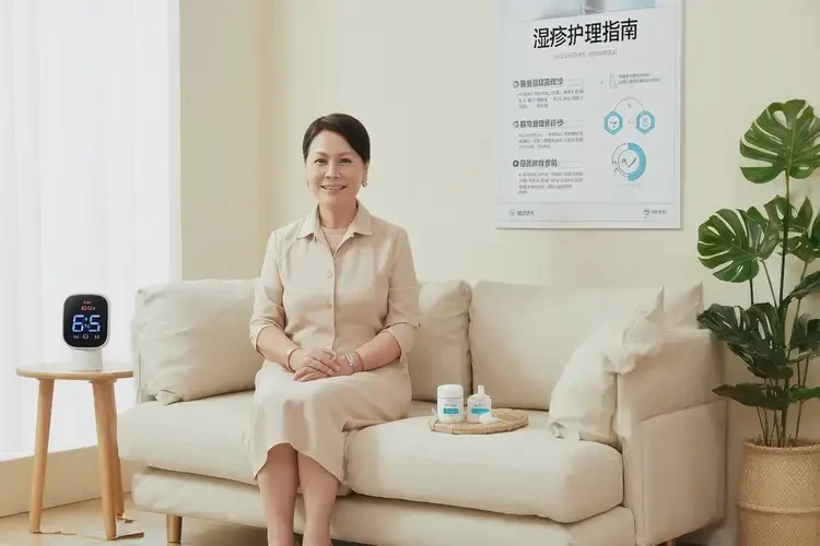 男生小腿有濕疹可以徹底自愈嗎(圖1)