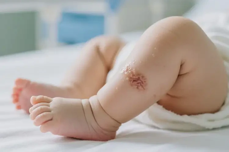 嬰兒小腿上容易起濕疹可不可以徹底自愈(圖2)