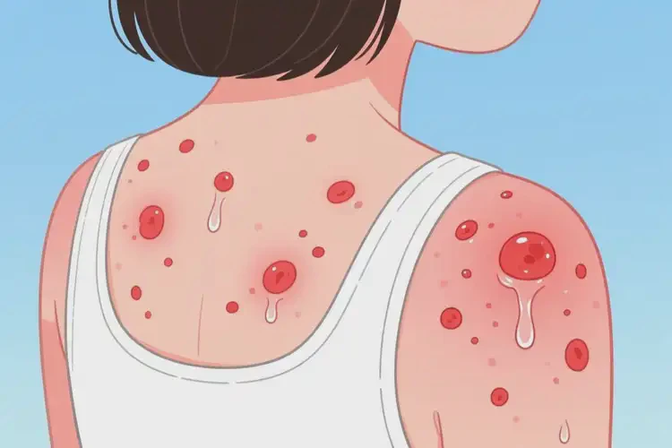 女生身上經常長濕疹能夠徹底治愈嗎(圖2)