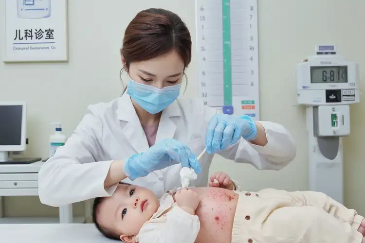 嬰幼兒肚子上容易長濕疹能徹底自愈嗎(圖3)