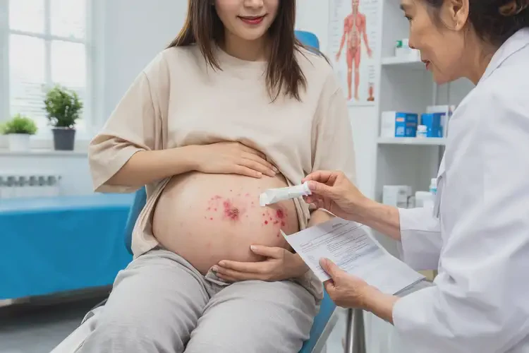 孕婦肚子長濕疹可不可以徹底自愈(圖3)