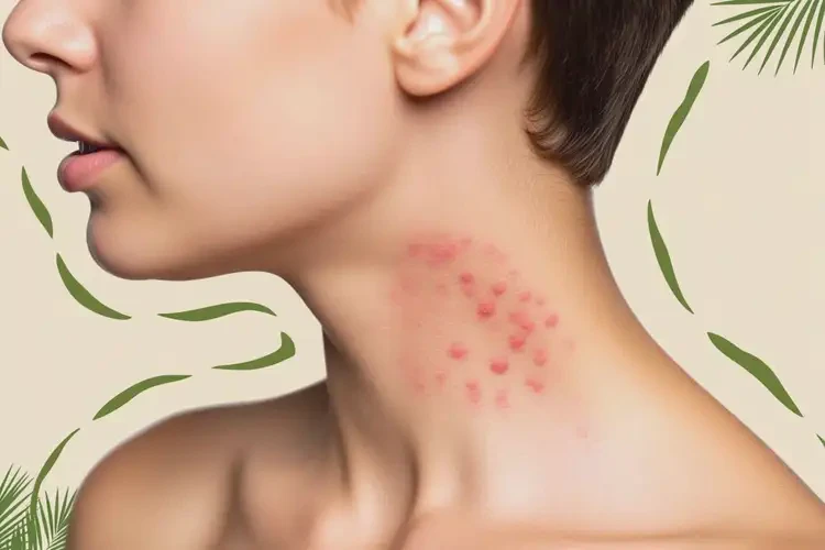 青年人脖子偶尔起湿疹不管它会自己痊愈吗(图3)