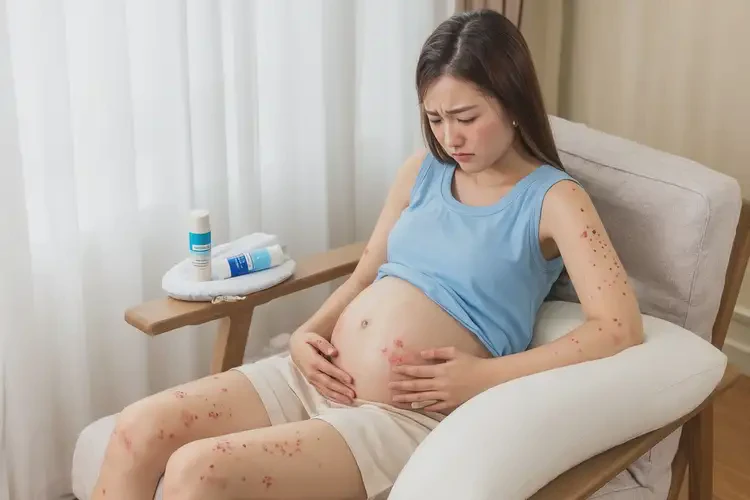 孕婦屁股出現(xiàn)濕疹不管它會自己痊愈嗎(圖1)