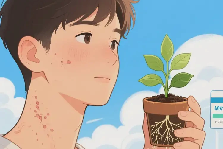 男生脖子起濕疹可不可以徹底自愈(圖2)