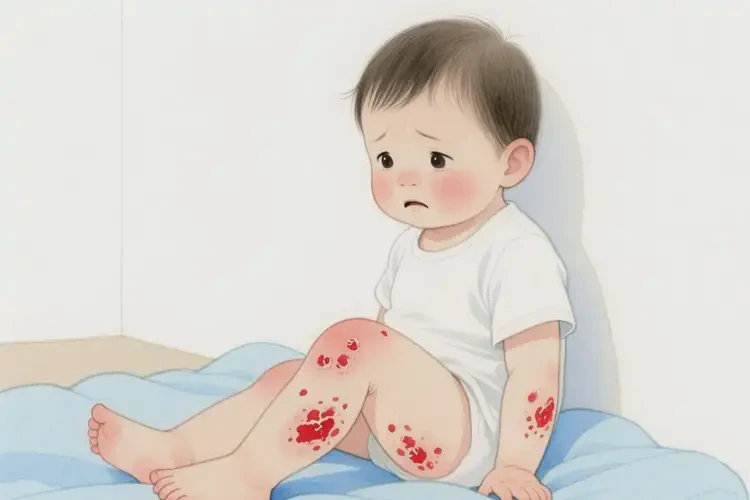 幼兒小腿長(zhǎng)濕疹不管它會(huì)自己痊愈嗎(圖4)