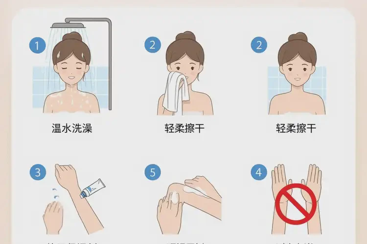 女生屁股上偶爾長濕疹可不可以徹底自愈(圖2)