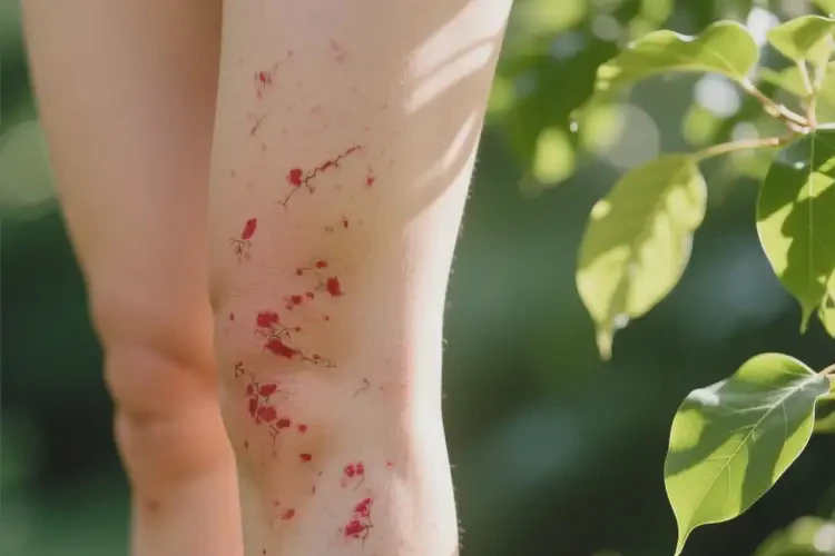 女性大腿上偶爾長濕疹不管它會自己自愈嗎(圖3)