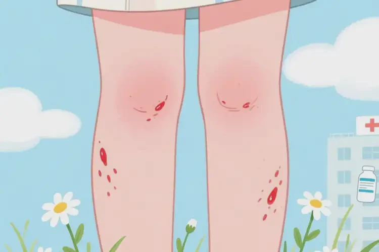 少兒大腿偶爾長(zhǎng)濕疹不管它會(huì)自己痊愈嗎(圖4)