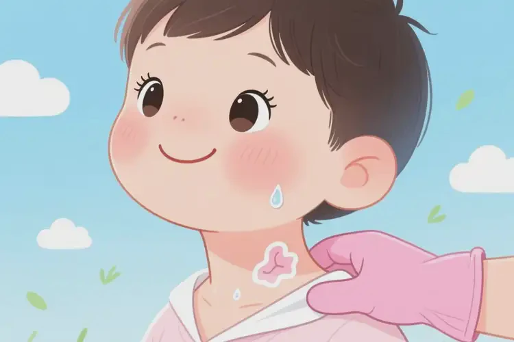 少兒脖子容易起濕疹可不可以徹底自愈(圖4)