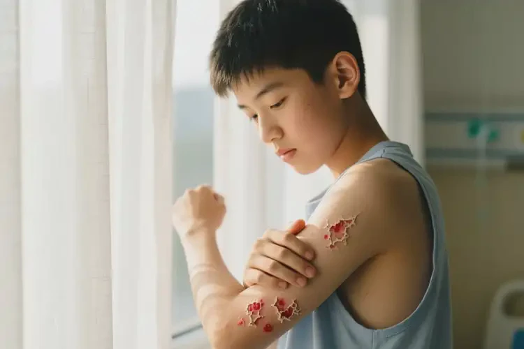 男生身上經(jīng)常長濕疹能徹底自愈嗎(圖2)