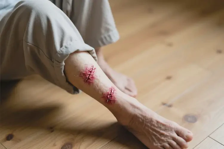 老年人全身經(jīng)常長濕疹不管它會自己好嗎(圖2)