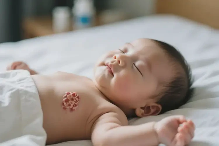嬰兒手臂起濕疹不管它會自己痊愈嗎(圖1)