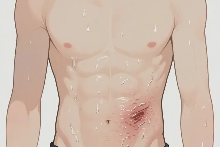 男生肚子容易起濕疹能夠徹底治愈嗎(圖3)