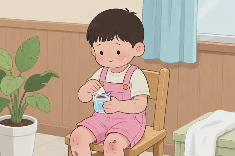 小學(xué)生四肢偶爾長(zhǎng)濕疹可以徹底自愈嗎(圖1)