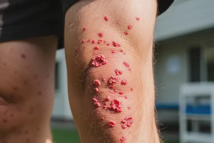 男人大腿容易起濕疹不管它會(huì)自己痊愈嗎(圖3)