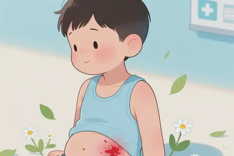 少兒肚子上經(jīng)常起濕疹可以徹底自愈嗎(圖3)