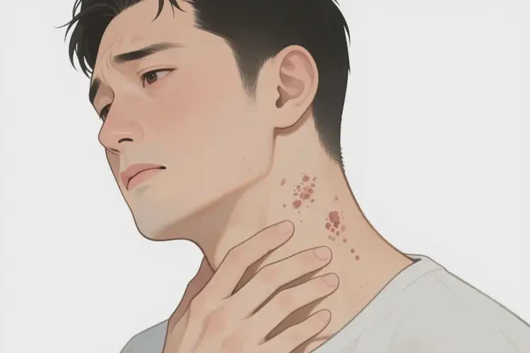 男人脖子偶尔起湿疹能彻底自愈吗(图2)