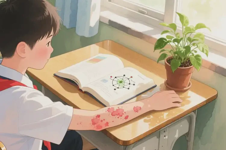 中學(xué)生手臂經(jīng)常起濕疹能不能徹底自愈(圖4)