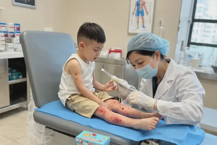 幼兒大腿上容易長濕疹能徹底自愈嗎(圖2)