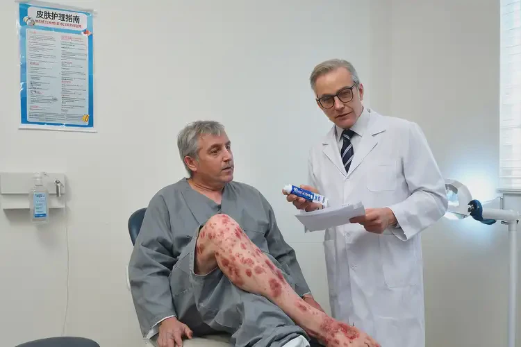 老年人小腿上偶爾起濕疹可以徹底自愈嗎(圖2)